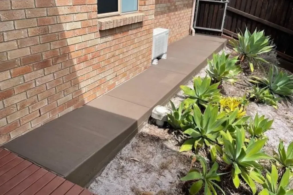 concrete path