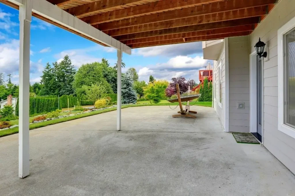 concrete deck